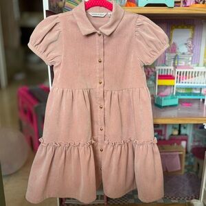 Janie and Jack pink dress size 5